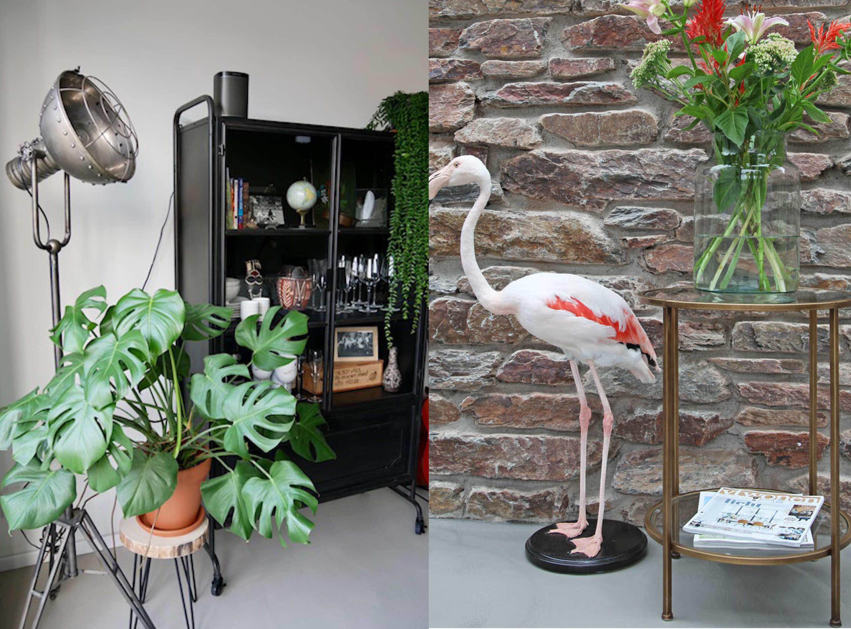 BPH Goddess bijzettafel en Steel storage